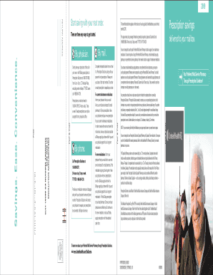 Prescription Solutions Mail Service Order Form