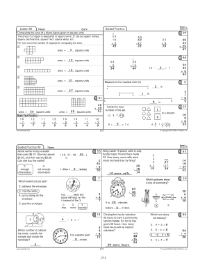 Math Worksheet