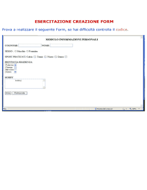 Form preview