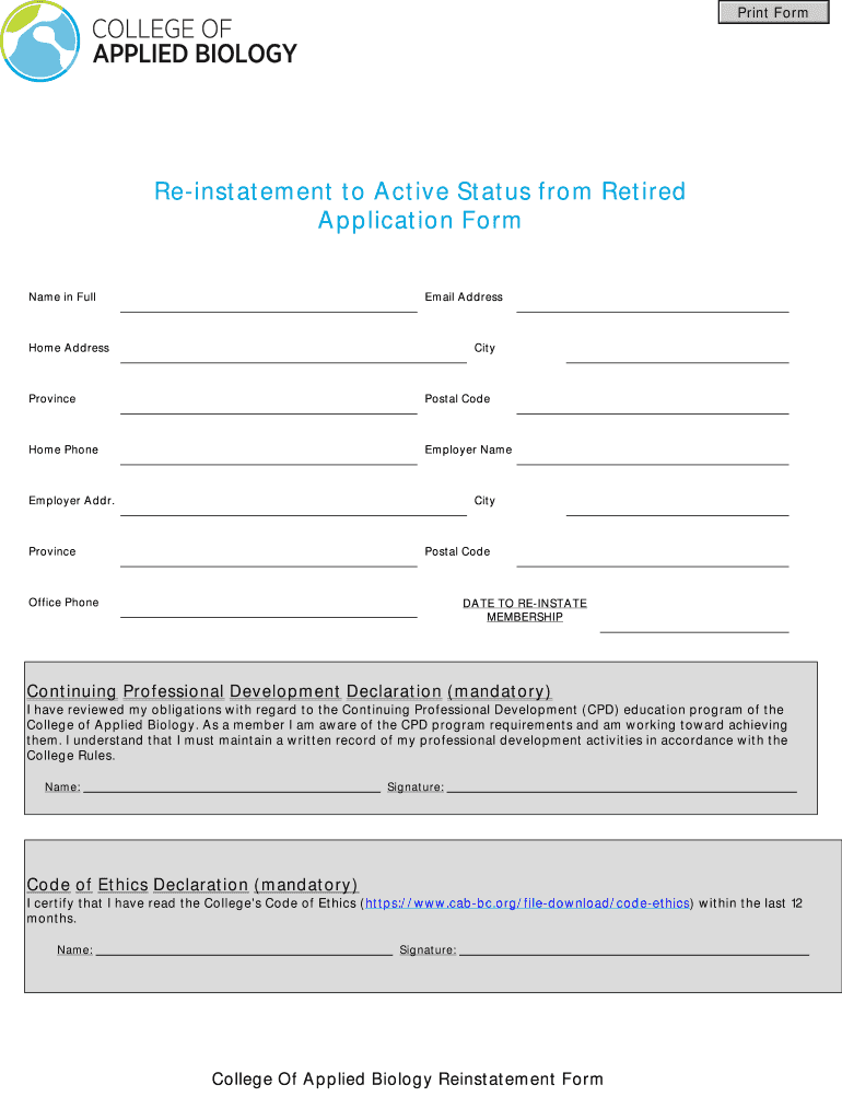 Form preview