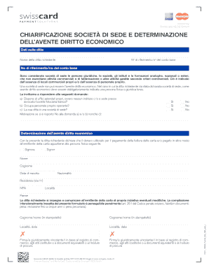 CHIARIFICAZIONE SOCIETÀ DI SEDE E DETERMINAZIONE DELL’AVENTE DIRITTO ECONOMICO