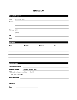 Form preview