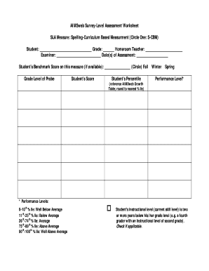 Aimsweb Und - Fill Online, Printable, Fillable, Blank | pdfFiller
