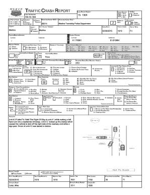 Traffic Crash Report Form