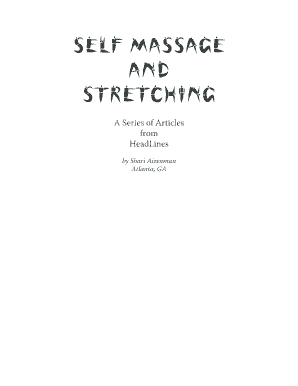 Fillable Online Self Massage Fax Email Print - pdfFiller