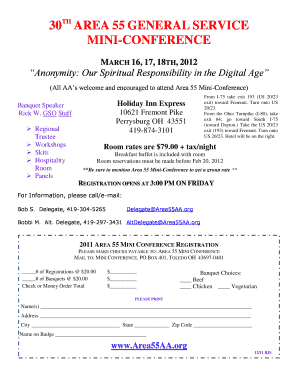 30TH AREA 55 GENERAL SERVICE MINI-CONFERENCE - aaneoh