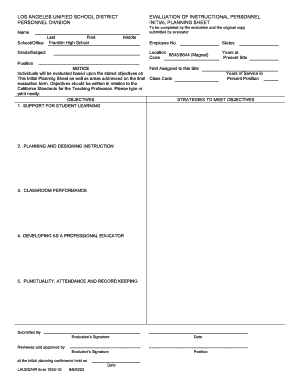 Evaluation of Instructional Personnel Form 1024-101.doc