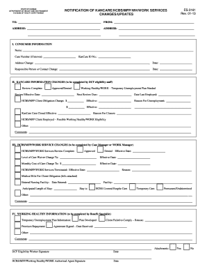 Kansas KanCare Services Change Notification