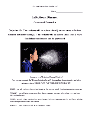 Infectious Disease Learning Packet 3