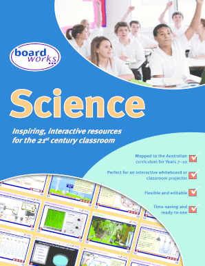 Boardworks Science Order Form