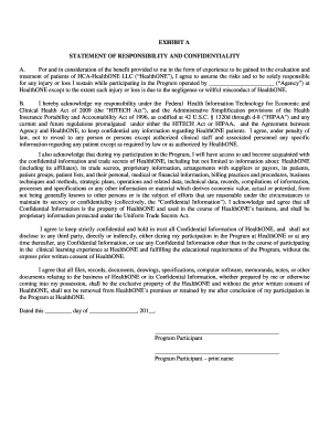 Healthcare Confidentiality Agreement