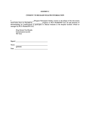 Consent to Release Health Information