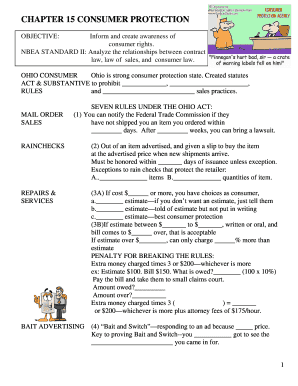 Ohio Consumer Protection Laws Guide