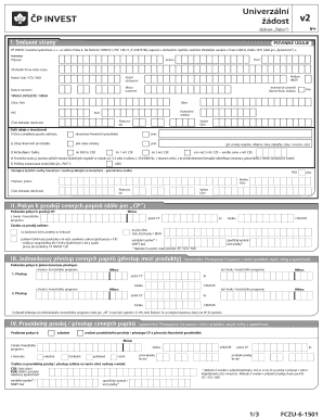 Investment Request Form