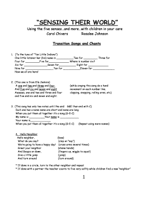 Sensory Activities for Children