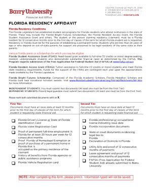 Financial Aid Administrator Form