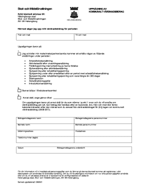 Termination of Municipal Childcare Subsidy