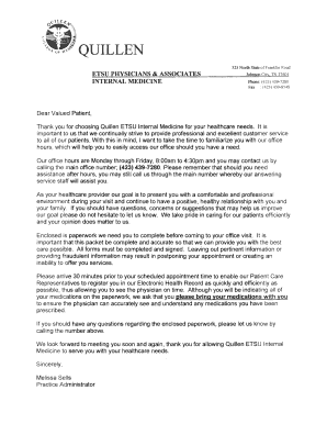 Patient Intake and Authorization Forms
