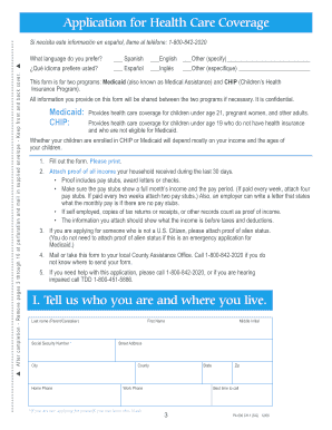 Pennsylvania Medicaid and CHIP Application
