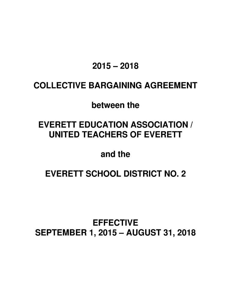 Fillable Online docushare everett k12 wa 2015 2018 COLLECTIVE