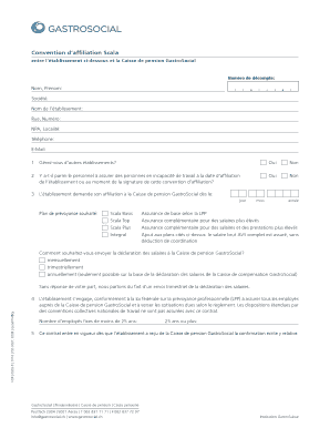 Convention d’affiliation Scala