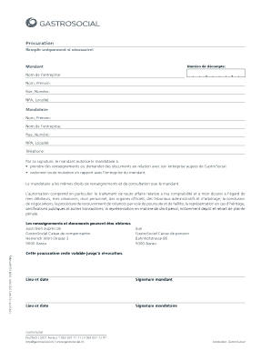 Procuration