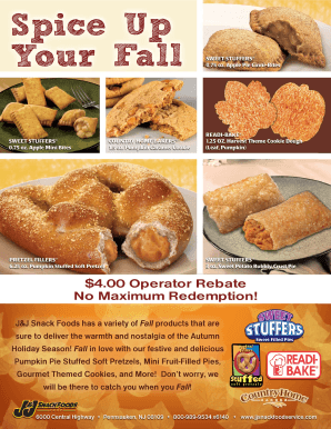 J&J Snack Foods Rebate Form