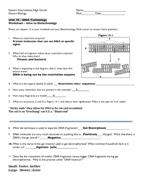 Biology Worksheets With Answers Pdf - Fill Online, Printable, Fillable,  Blank | pdfFiller