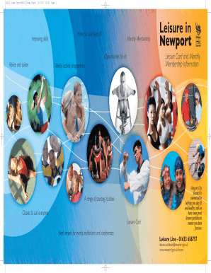 Newport City Council Leisure Membership Application
