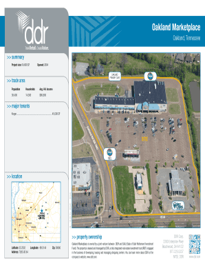 Oakland Marketplace - Oakland Tennessee - Property Flyer Oakland Marketplace is owned by a joint venture between DDR and SAU State of Utah Retirement Investment Fund The property is leased and managed by DDR a fully integrated real estate