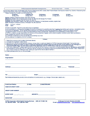 Complicated Grief Registration Formdoc
