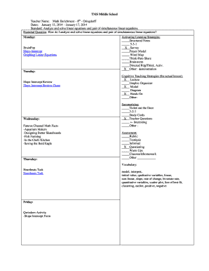 Math Enrichment Lesson Plan
