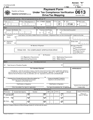 tax verification form
