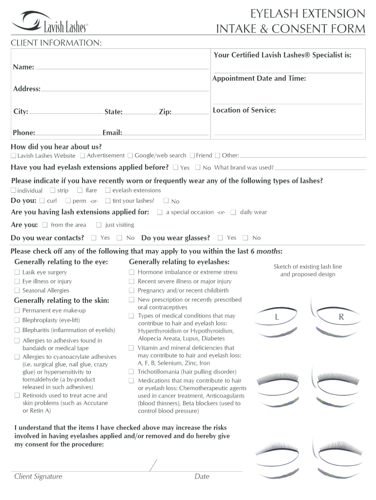 lavish lash extensions Preview on Page 1