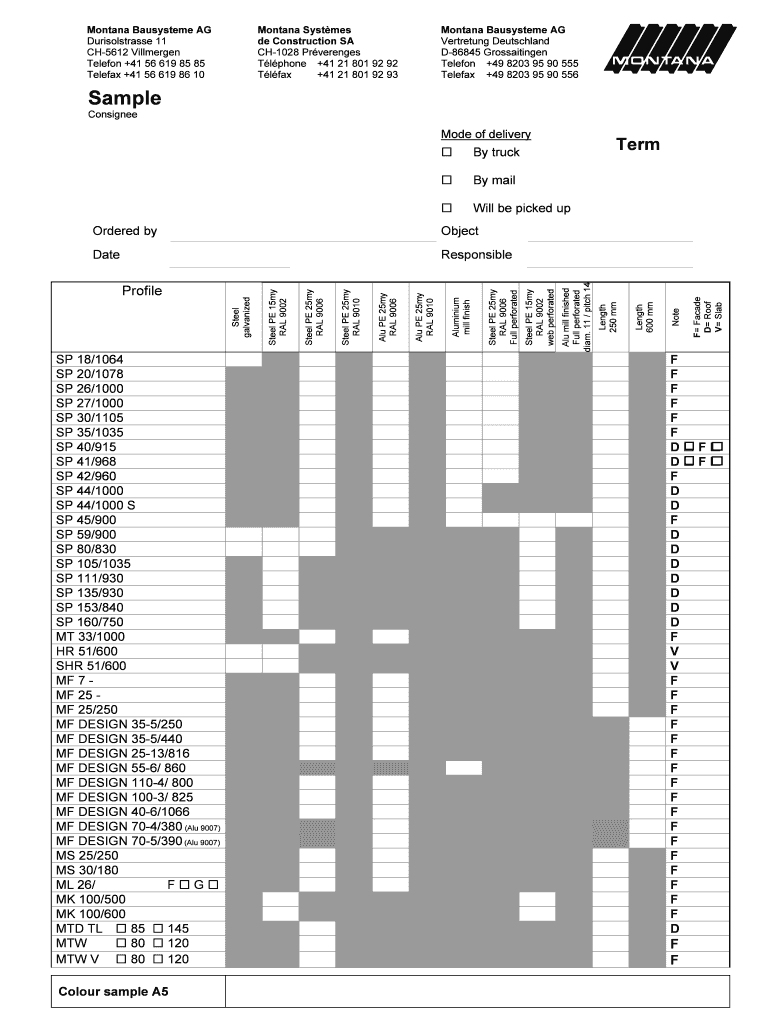 Form preview