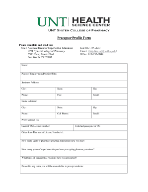 Form preview