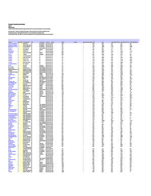 Procurement Transactions Bulk Load Worksheet