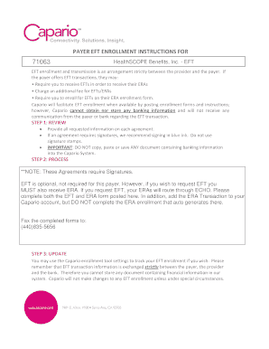EFT Enrollment Authorization Agreement