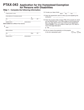 Illinois Homestead Exemption for Persons with Disabilities