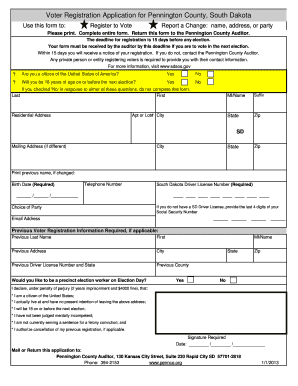 Voter Registration Application