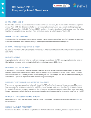 IRS Form 1095-C