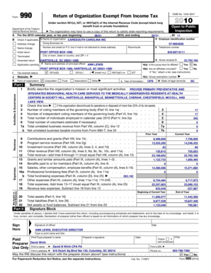 Form 990 Tax Return for Nonprofits