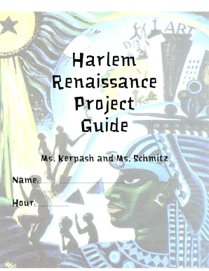 Harlem Renaissance Research Assignment Guide