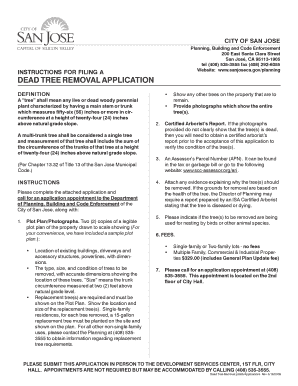 Dead Tree Removal Application