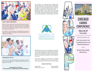 ACVP Cardio Conference Registration Form