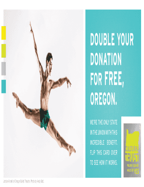 Oregon Cultural Trust Donation Form