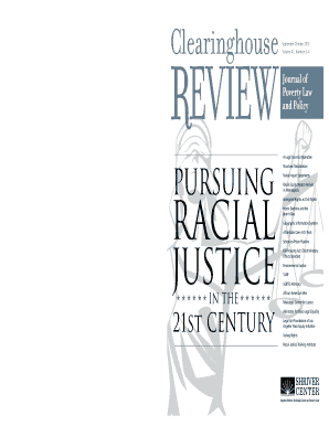 Clearinghouse Review Racial Immigrant Justice