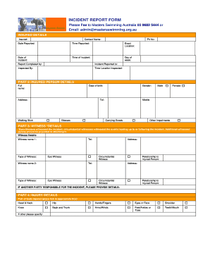 Incident Report Form