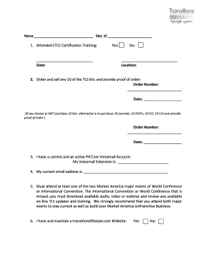 TLS Coach Certification Form