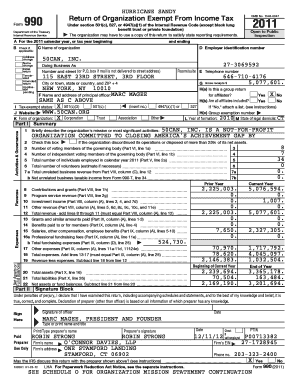 IRS Form 990 2011
